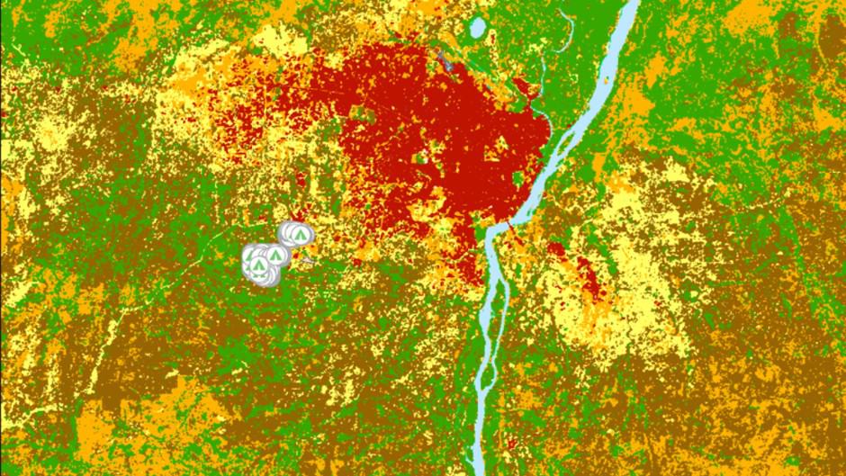 South Sudan GIS map